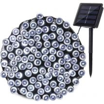 Guirlande lumineuse solaire d'extérieur, guirlande lumineuse de Noël étanche