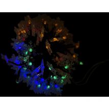 Guirlande solaire led multicolore 3 dimensions Werka Pro 12M (100 led)
