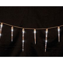 Guirlande stalactites blanches