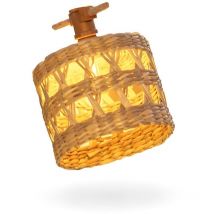 Guirlandes lumineuses en jute alba pour l'intérieur et l'extérieur. Lumière chaude. Fabriqué en Espagne