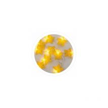Toiles led dorées 1,35 m 2xAA Lumière chaude