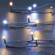 80 LEDs de luz blanca fría para exterior 8m - Feeric lights & christmas