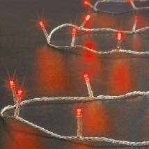 Tira de 500 led rojos para exterior 50 m - Feeric lights & christmas