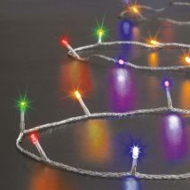 Cadena de luces de exterior 200 led multicolor 20 m - Feeric lights & christmas