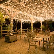 Soekavia - Guirnalda de luces led de 100 m y 600 luces para carnaval, bodas, exteriores, interiores y jardines - RWHome Furnishings Decoración