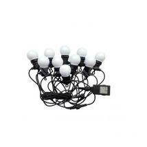 Catenario led 5 metros 10 lamp light cold light 6000k 5w vt-70510 7437