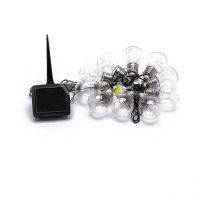 Paquete 10 E27 bombillas led con IP44 3000K Panel solar V-tac 8559