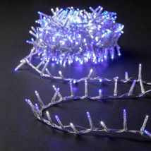 Guirnalda de Navidad para exterior 2000 led blanco frío azul 50m - Feeric lights & christmas