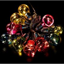 Guirnalda Led 10 bombillas de colores (3 x aa)