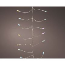 Lumineo - Guirnalda microleds exterior 960 leds multicolor pastel