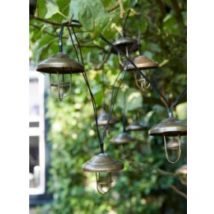 Lampara jard 3,8m guirn. Luxform met lanzarote il971410