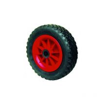 Guitel - Roue de manutention increvable - 120 kg - polyuréthane- Diamètre 260mm Alésage : 25mm Longueur de moyeu : 75mm