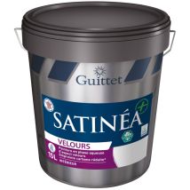 Guittet Satinéa+ Bc Velours Blanc 15l - Guittet