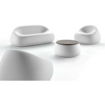 Gumball Sofa Sabbiadivano panca sofa seduta per esterno interno originale Plust di design moderna bar ristorante giardino hotel casa terrazza