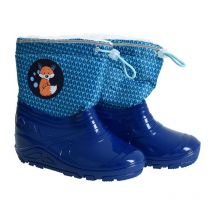 Gummistiefel Kinder Stiefel Regenstiefel Nici Thermostiefel Unisex Blau Fuchs 27