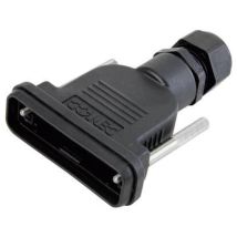 Conec 165x14879x 165x14879x Guscio Sub-d Numero Poli (num): 15 Plastica 180 ° Nero 1 Pz.
