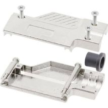 Mh Connectors Mhdcmr37-ulp 1060-0135-04 Guscio Sub-d Numero Poli (num): 37 Metallo 90 ° Argento 1 Pz.