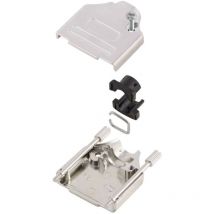 MHDTZK50-K 6560-0805-05 Guscio sub-d Numero Poli (num): 50 Metallo 180 ° Argento 1 pz. - Mh Connectors