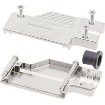 MHDCMR09-ULP 1060-0135-01 Guscio sub-d Numero Poli (num): 9 Metallo 90 ° Argento 1 pz. - Mh Connectors