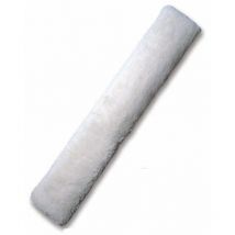 Guscio Tattini in agnellino sintetico per sottopancia: 85 x 14 cm, bianco (01)
