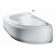 Guscio vasca angolare mod. grazia con pannello Misura: cm 150x100 Destra