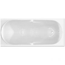 Guscio vasca rettangolare mod. milo cm. 160 x 70 s/pannello