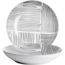 Gusta - Suppenteller 'Table Tales Stripes'