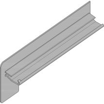 Gutmann Bordstück B 404 Al, 380 Mm, Blank