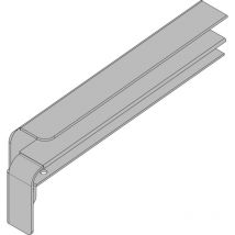 Gutmann Gleitabschluss Bf 4006, 195 Mm, Blank
