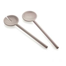 Posate da insalata grigio tortora