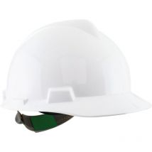 MSA - GV111 V-Gard Safety Helmet, PushKey Sliding Suspension, White