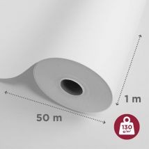 Adfors - Novelio Classic - voile de verre lisse prépeint 130g/m² L.50 x l. 1m
