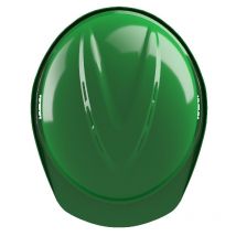 MSA GV541 V-Gard 500 Green Safety Helmet with PushKey Sliding Suspension