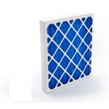 GVS Filter Technology Filtro a pannello plissettato, Blu/Bianco (Scatola da 5)