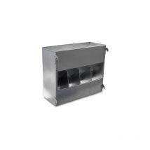 Gyc -Comedero fЩr Kaninchen, 4 Mundmodell ideal fЩr Mast, Kapazitt 7,2 kg, 37 cm x 15 cm x 15 cm h Ref: 21480010