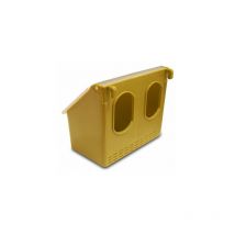 Gyc Comedo fЩr Perdices Cage, 2 Hohls, mit Antiriro -Lover -Deckel