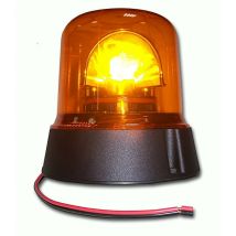 Maxter – Gyrophare GEOLED à poser – 12/24 V – IP54 – Orange – Lampe clignotante et accessoires pour motorisation