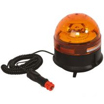 Girophare LED homologué et aimanté avec prise allume-cigares - 12/24V - AUTOBEST - 258131