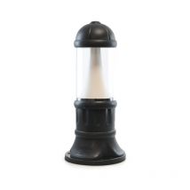 Dopo - Borne sauro IP55 GX53 led T2 10W 1190lm/1290lm/1210lm CRI80 3000K/4000K/6500K 500mm Noir