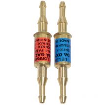 Gys Ibérica - Lot de 2 antiretours pare-flamme ox & ad (arpf) - gys - 039070