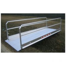 Fußgängerbrücke - 1,26 m lange Rampe für 0,60 m breiten Graben - MP12/12U