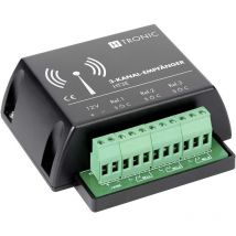 H-tronic - HT3E Récepteur radio 3 canaux Fréquence 868.35 MHz 12 v/dc Y149741