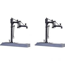 39422 H0 Wasserkran mit Gelenkausleger, 2er - Kibri