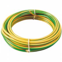 Fil Électrique H07 V-u 1,5 Mm² 5 Vert / Jaune