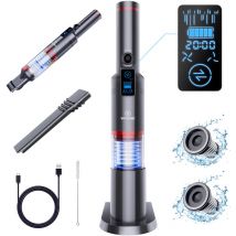 Vicsonic - H2-Aspirateur à Main sans Fil 13000 Pa/100 w Aspirateur Portable Filtre hepa avec Station de Charge pour Voiture Maison Poils d'Animaux