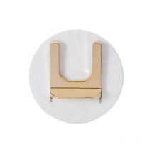 Haartrocknerhalter, Haartrocknerhalter zur Wandmontage, Haartrocknerhalter ohne Bohren für Badezimmerdekor (weiß)