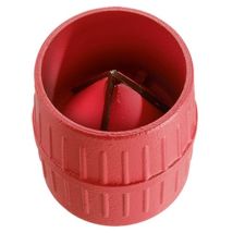 Haas Rohrfräser – schwerer Rohrentgrater für Kunststoff-, Guss- und Buntmetallrohre – Durchmesser 6-40 mm – Edelstahlklingen – Zinkdruckguss
