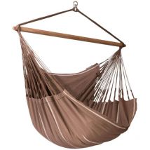 La Siesta - Chaise accrochée de confort KingSize Havana (chocolat)