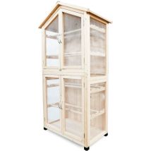 Habau - 2842 Trocknungs Congelatore In Legno, Natura, B X T X H 86 X 50 X 165 Cm