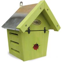 Marienkäferhaus, Grün, 18 x 14 x 21 cm - Habau